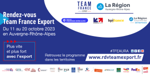 Rendez-vous Team france Export - visuel 2023